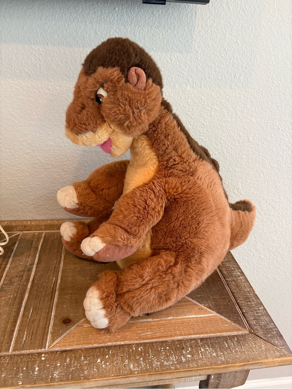 VINTAGE The Land Before Time Gund Littlefoot 16" Dinosaur Plush Stuffed Toy - Picture 3 of 11